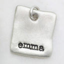 Square Tag {Sterling Silver}