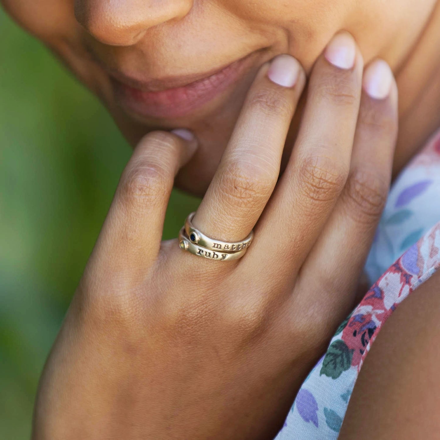 Personalized Passage Ring {10K Gold}