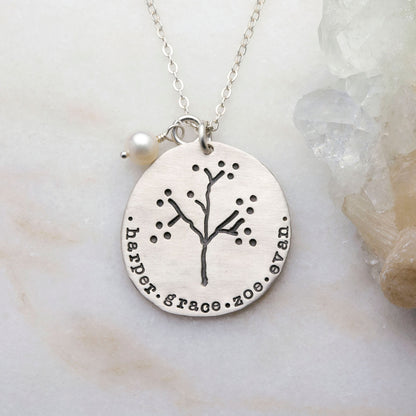 The Original Family Tree Necklace {Sterling Silver}