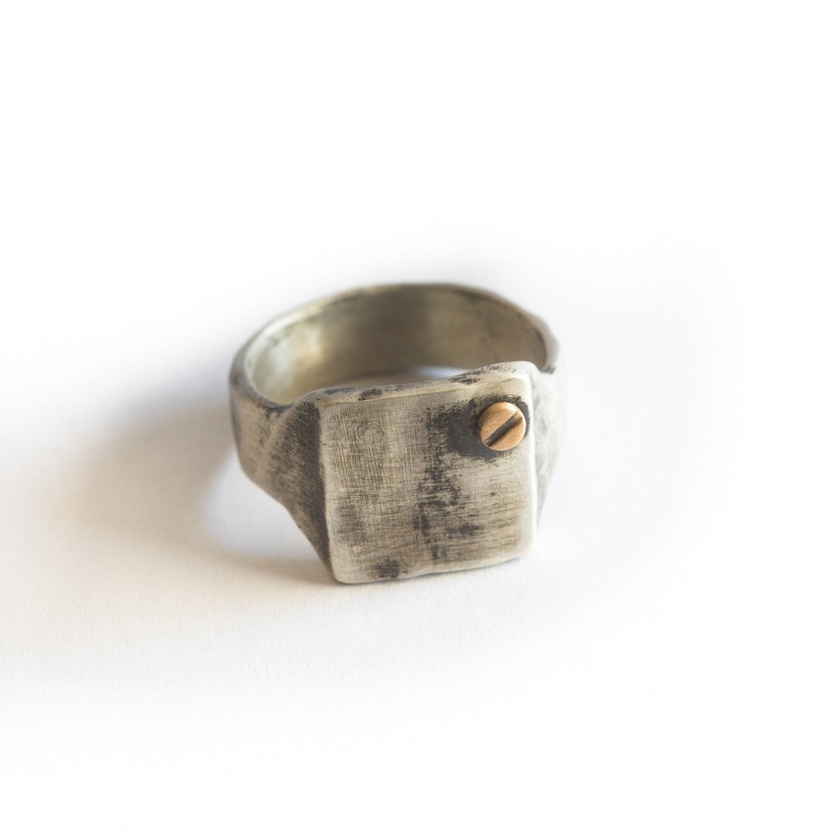 Bonded Rivet Ring [Sterling Silver]