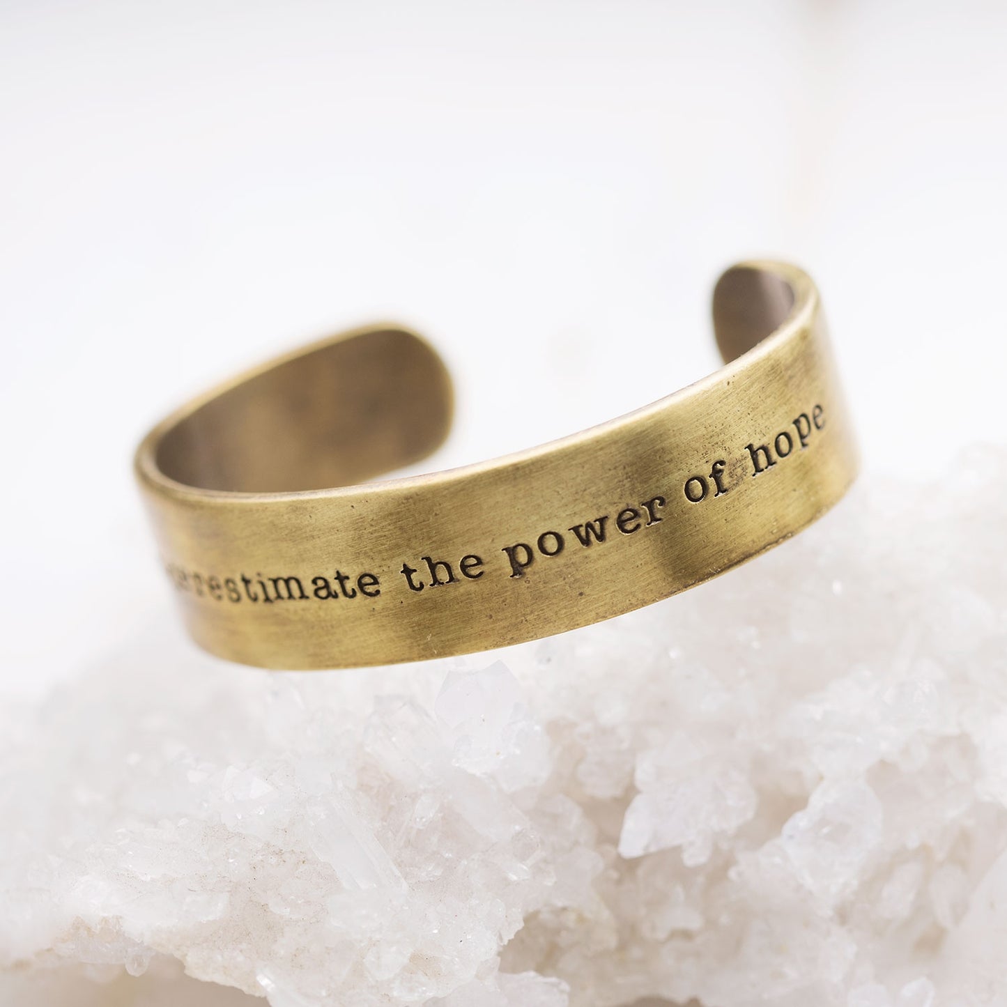 The Power of Hope Cuff {Gold-Plated}