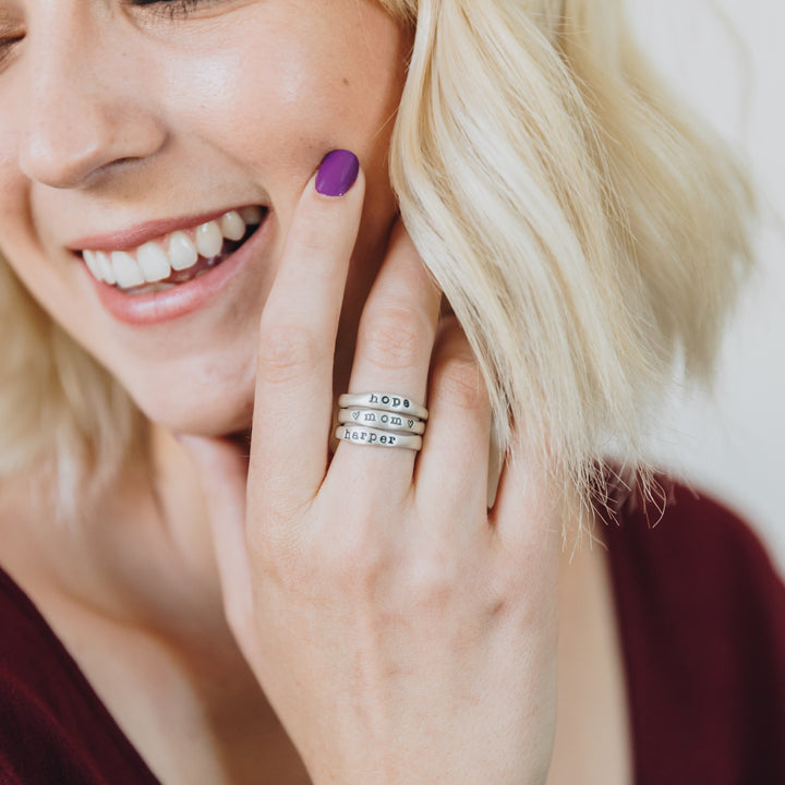 Stacking Ring {Sterling Silver}