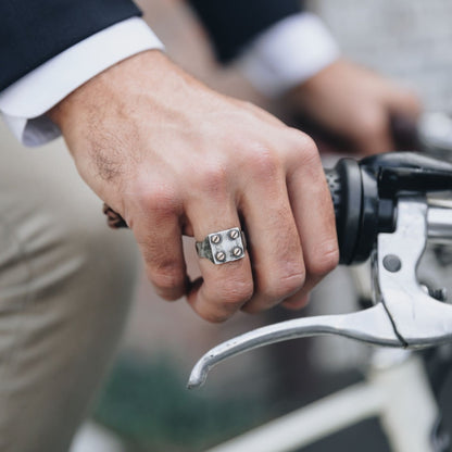 Bonded Rivet Ring [Sterling Silver]