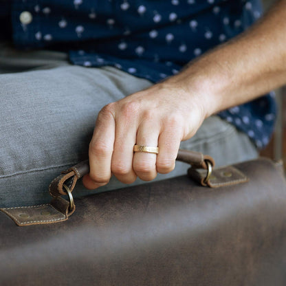 Withstand Stacking Ring [10k Gold]