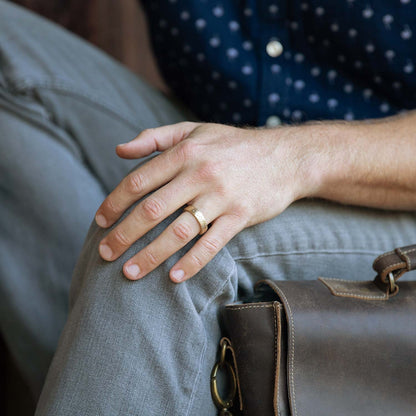 Withstand Stacking Ring [10k Gold]