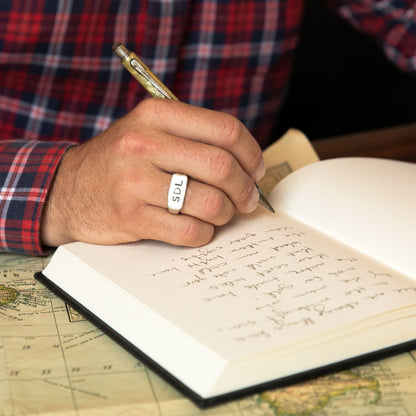 Make Your Mark Signet Ring [Sterling Silver]