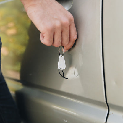 Hold Fast Key Ring [Sterling Silver]