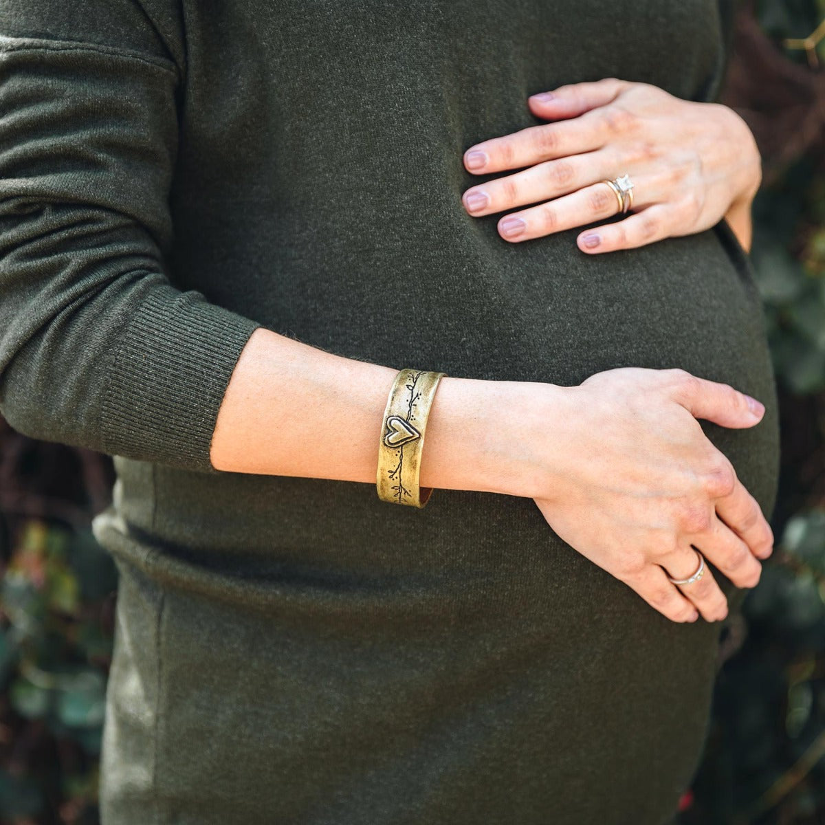 Let Love Grow Cuff {Gold-Plated}