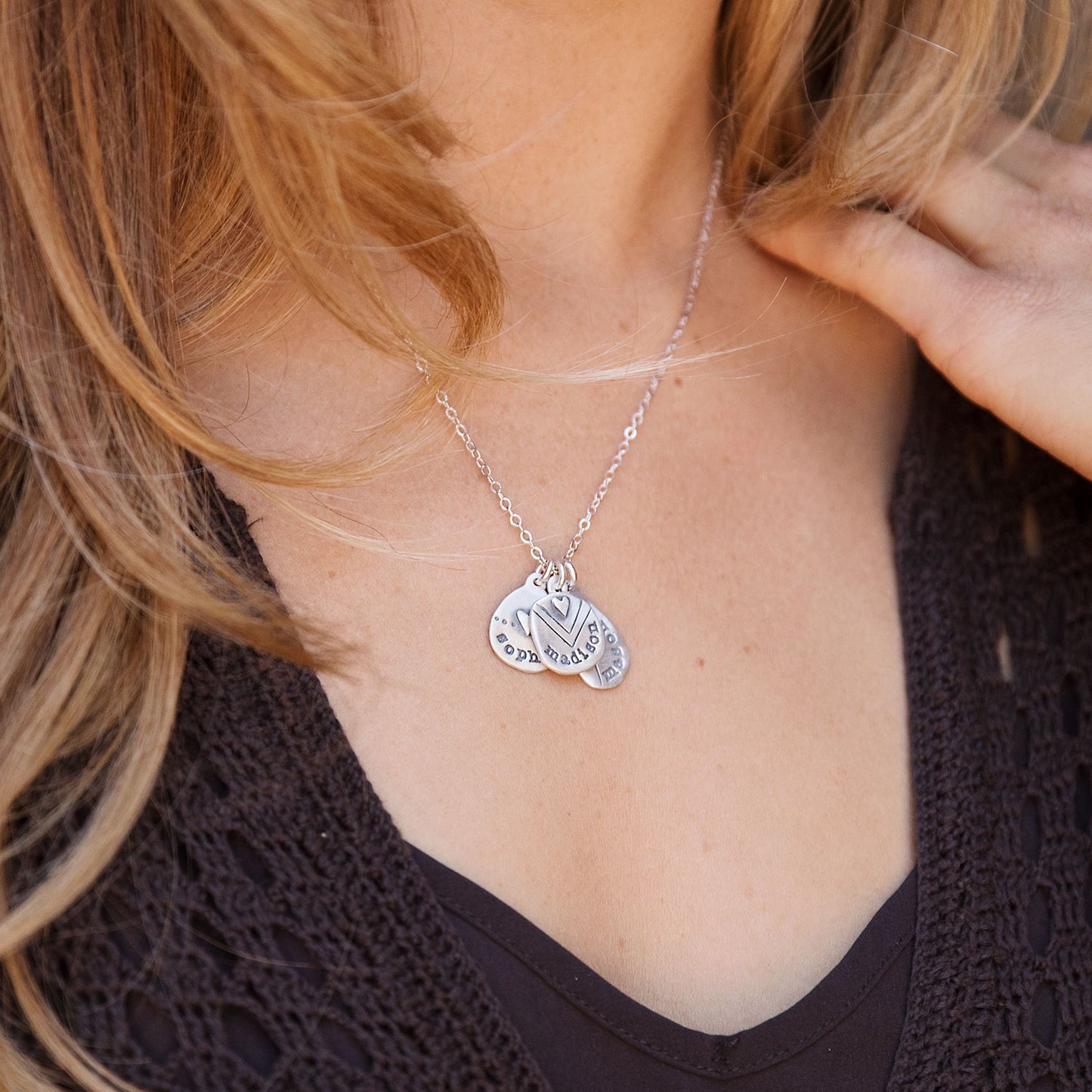 Jumble of Love Necklace {Sterling Silver}