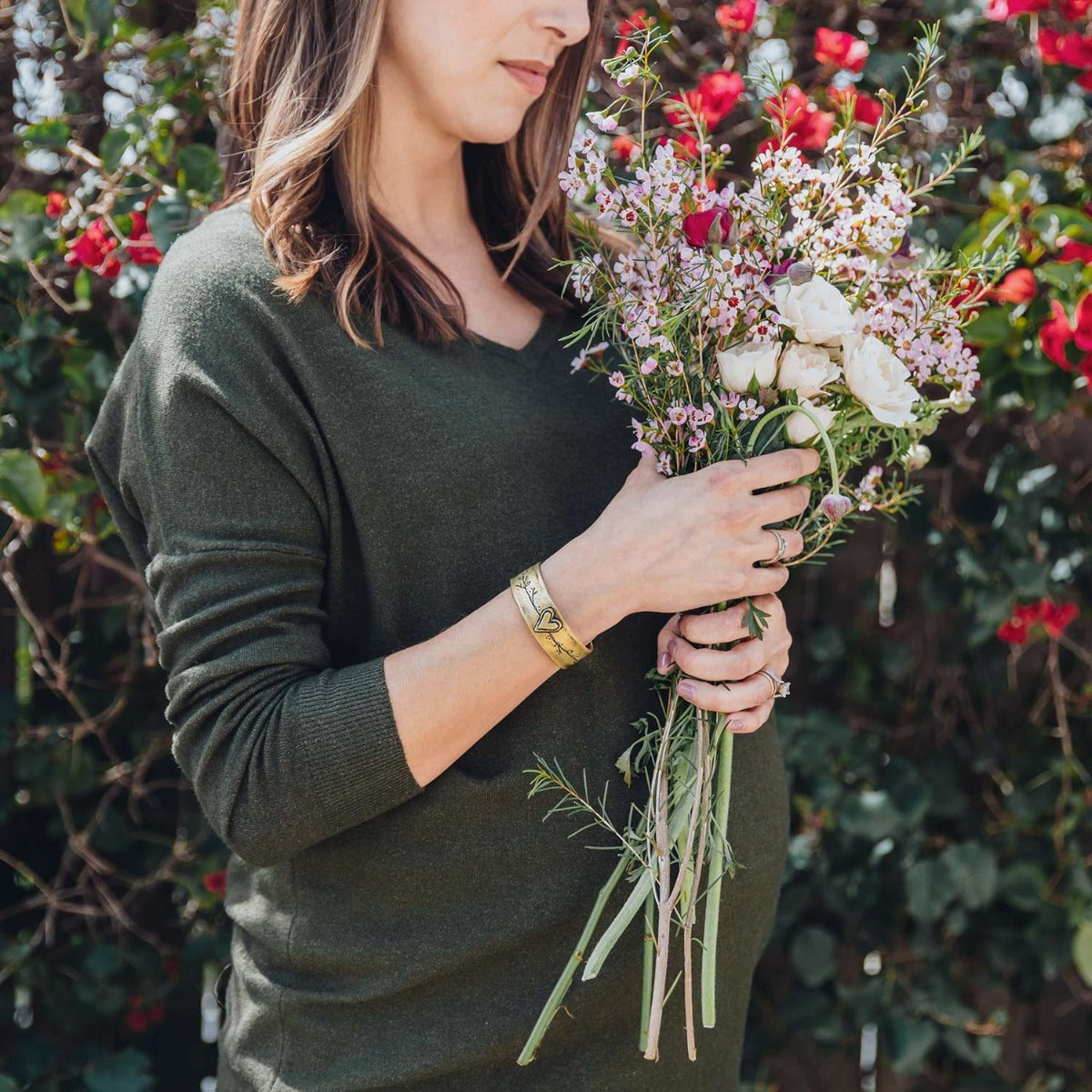 Let Love Grow Cuff {Gold-Plated}