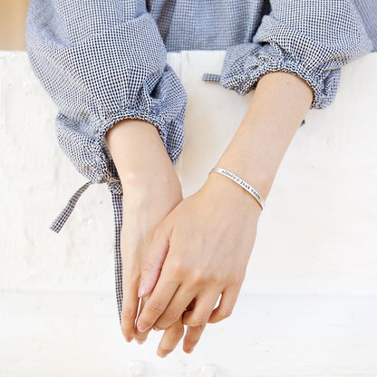 Thin Sterling Cuff {Sterling Silver}