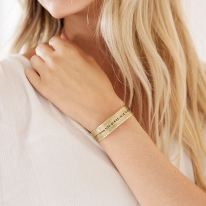 Deeper Than The Ocean Cuff {Gold-Plated}