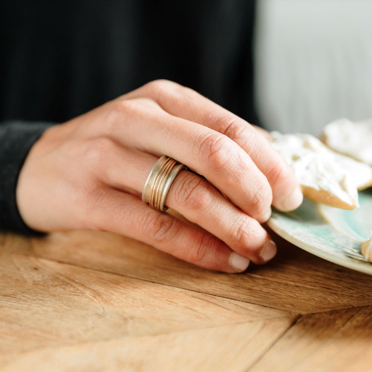 You Have My Heart Spinner Ring {Sterling Silver}