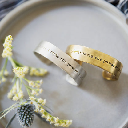 The Power of Hope Cuff {Gold-Plated}