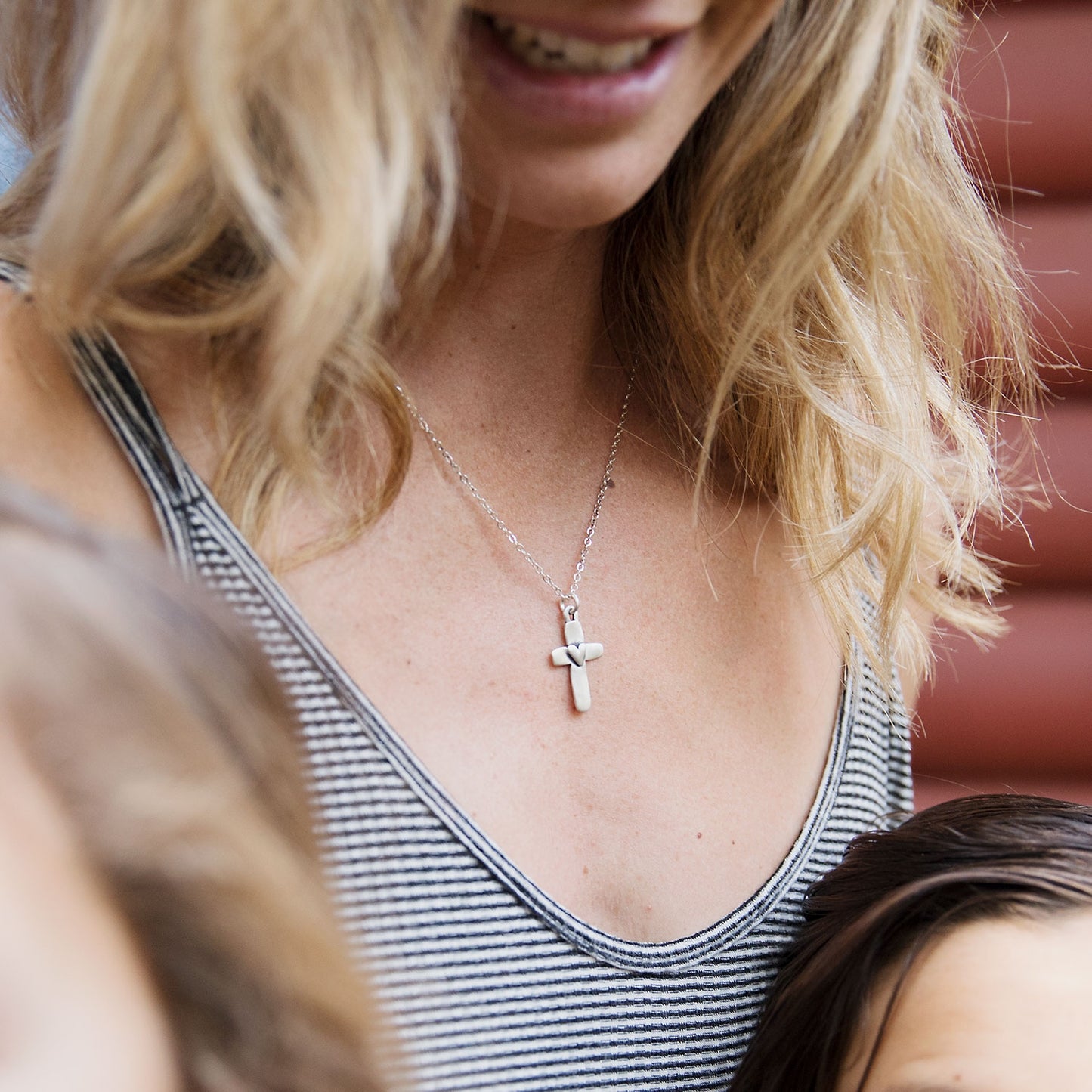 Cross Of Faith Necklace {Sterling Silver}