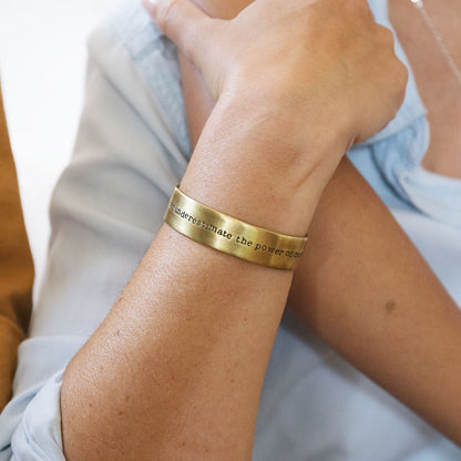 The Power of Hope Cuff {Gold-Plated}