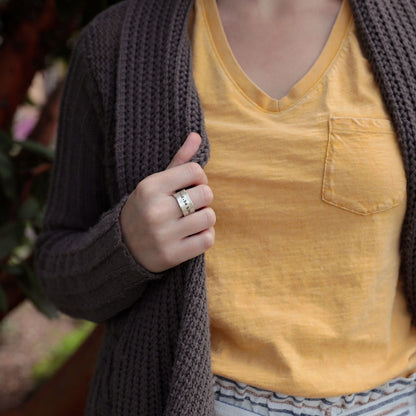 Very Fine Line Ring {Sterling Silver}