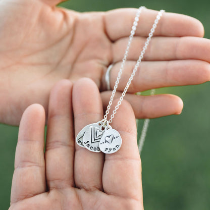 Jumble of Love Necklace {Sterling Silver}