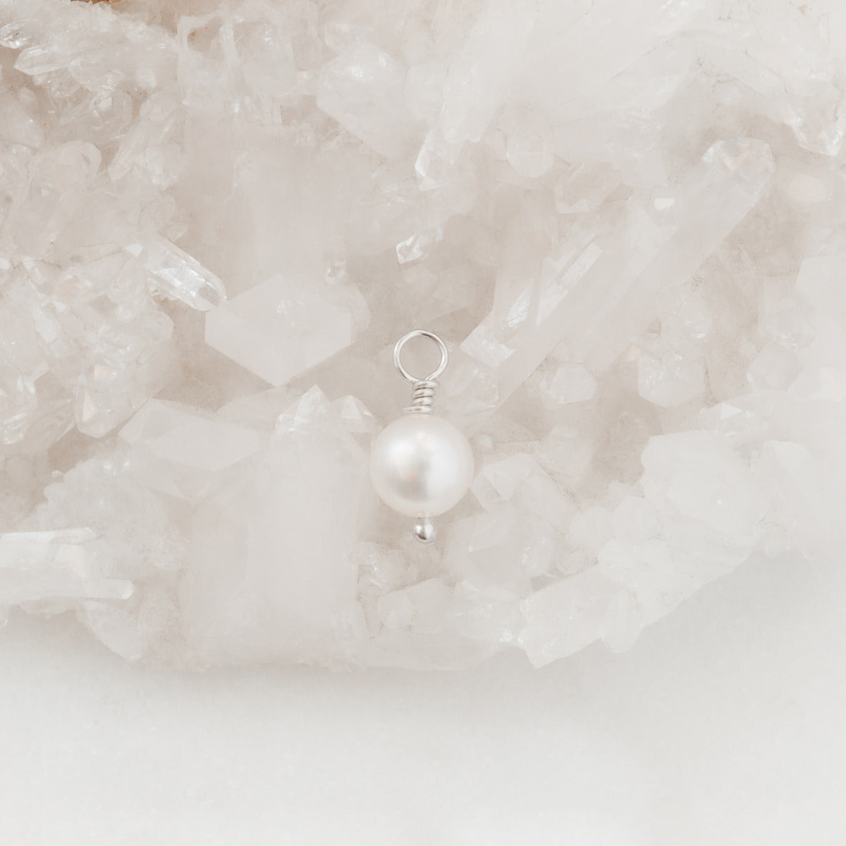 4mm Freshwater Pearl {Sterling Silver}