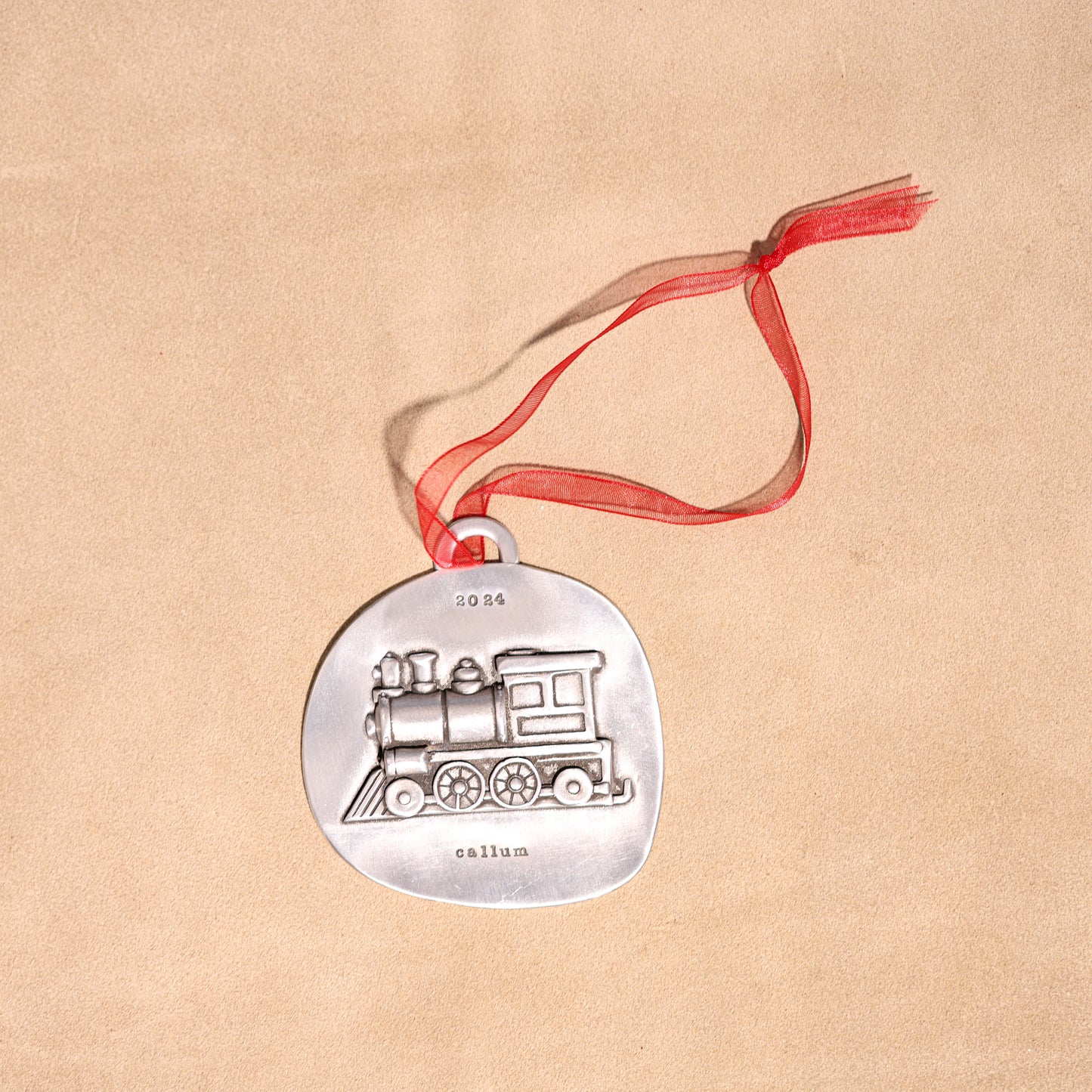 Express Train Ornament {Pewter}