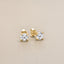 You are a Light Round Diamond Stud Earrings 1.5ct {14K Gold}