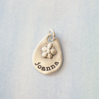 Flower Patch Charm {Sterling Silver}