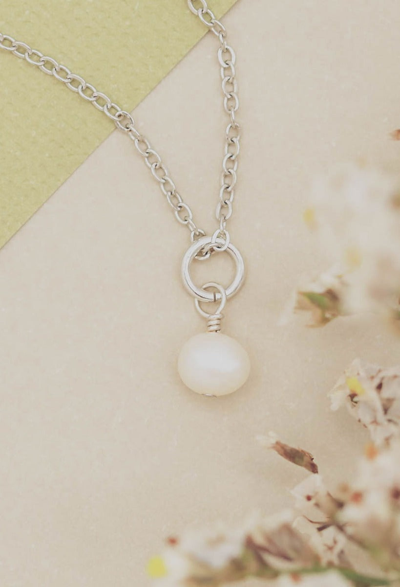 Sweet Dainty Freshwater Pearl Necklace