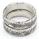 Withstand Stacking Ring [Antiqued Sterling Silver]