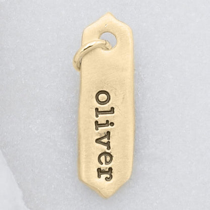 Arrow Tag {14k Gold}