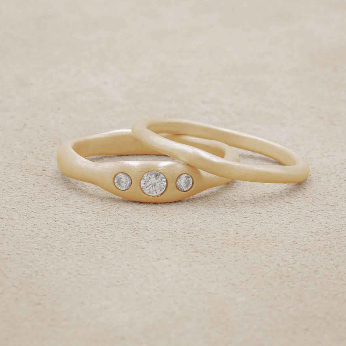 Be Mine Ring Pair {14k Gold}