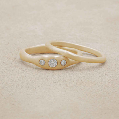 Be Mine Ring Pair {14k Gold}