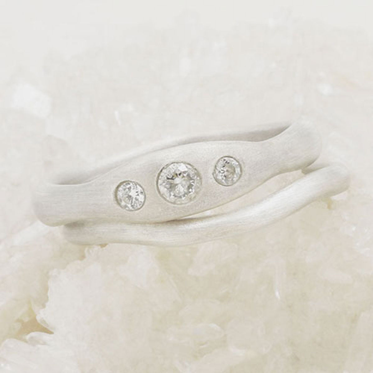 Be Mine Ring Pair {Sterling Silver}