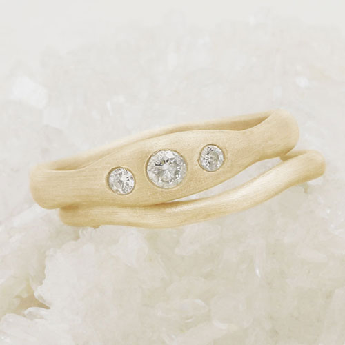 Be Mine Ring Pair {14k Gold}