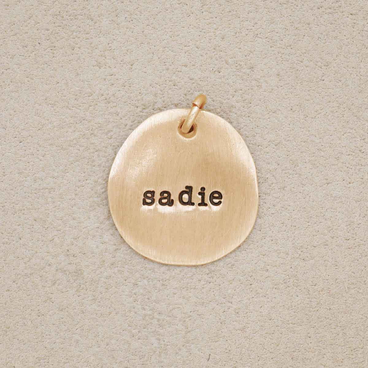 Beloved Name Charm {10k Gold}