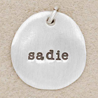 Beloved Name Charm {Sterling Silver}