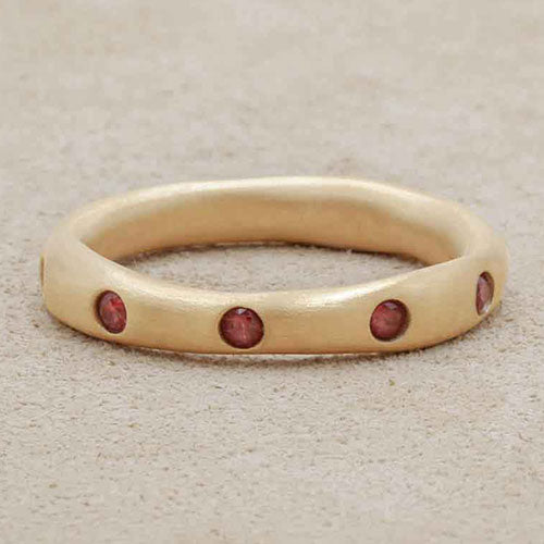 Birthstone Stacking Rings {14k Gold}