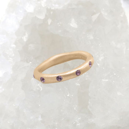 Birthstone Stacking Rings {14k Gold}