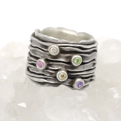 Brave Love® Birthstone Ring {Sterling Silver}