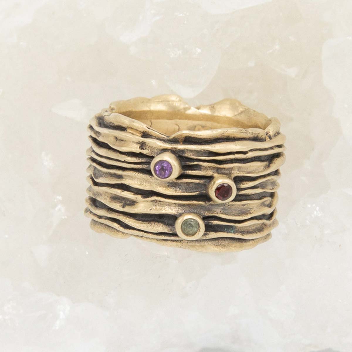 Brave Love® Birthstone Ring {10k Gold}