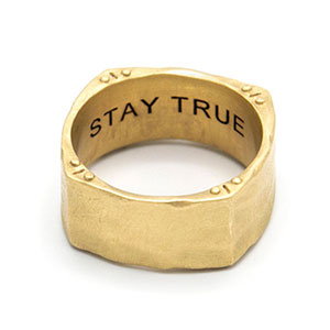 Strong + True Ring [14k Gold]