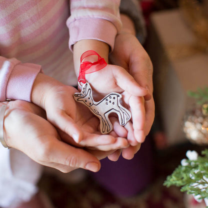 My Reindeer Ornament {Pewter}