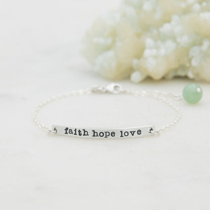  personalized sterling silver carry my heart bracelet