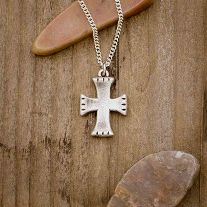 Completeness Cross Necklace [Sterling Silver]