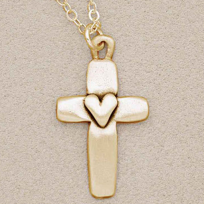 Cross Of Faith Necklace {10K Gold}