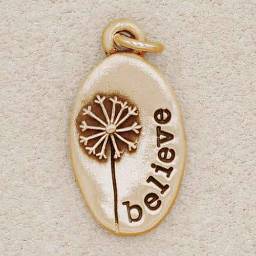 Dandelion Charm {10k Gold}