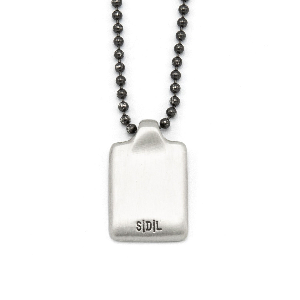 Dog Tag Necklace [Sterling Silver]