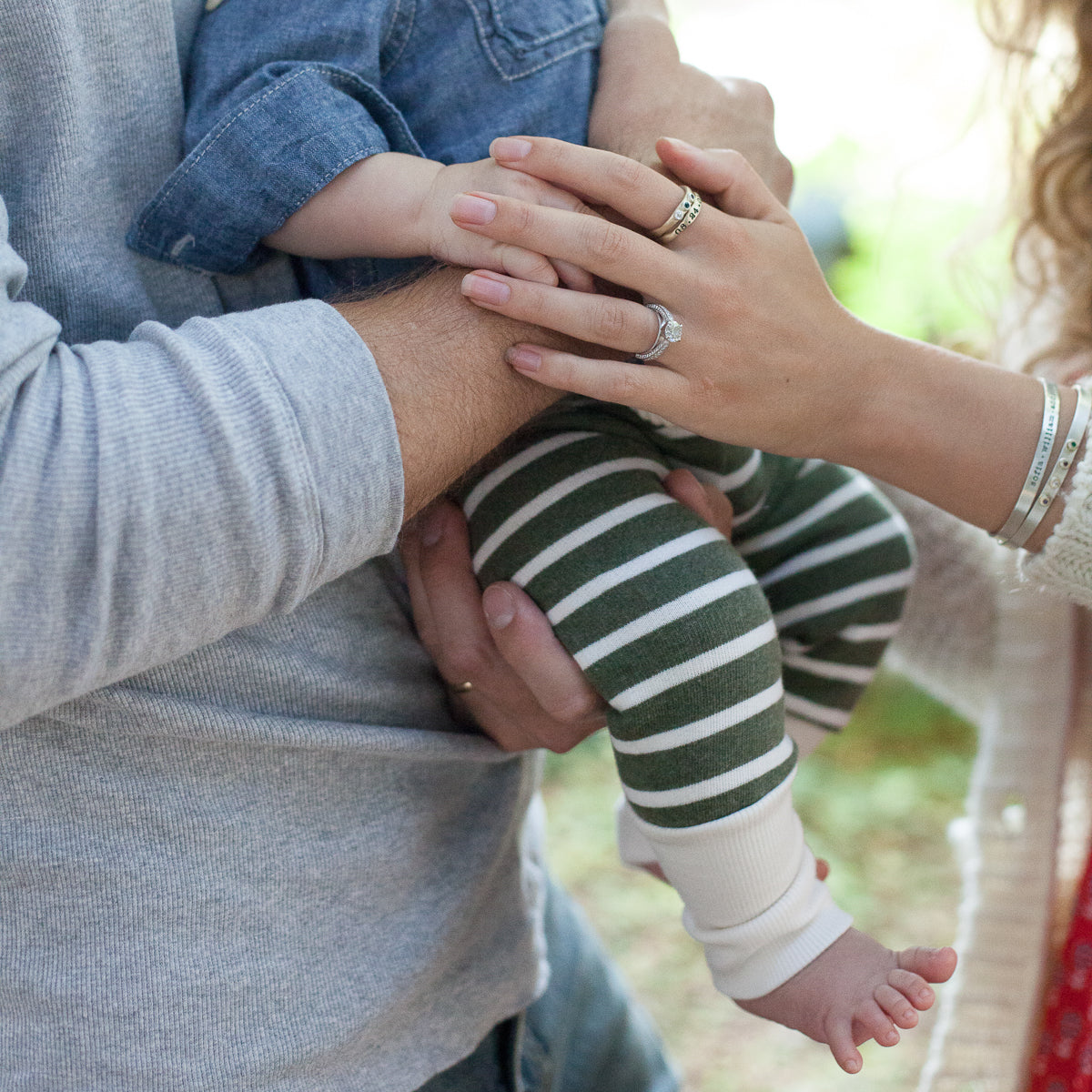 Gold Stacking Rings {Gold Plated}