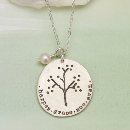 The Original Family Tree Necklace {Sterling Silver}