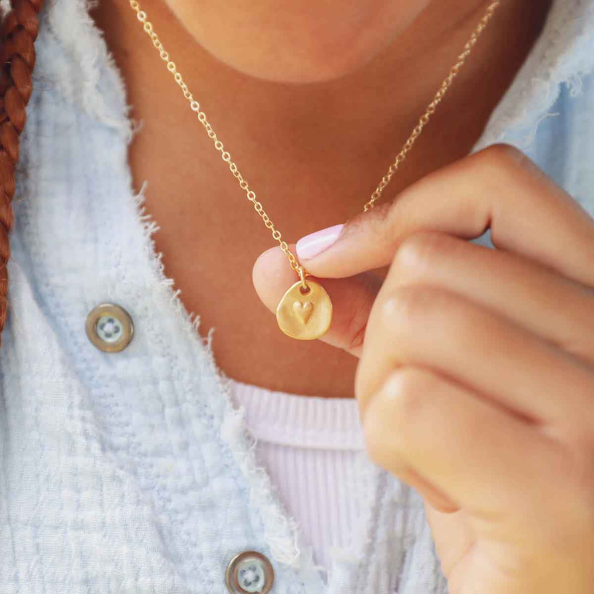 Full of Love Necklace {10k gold}