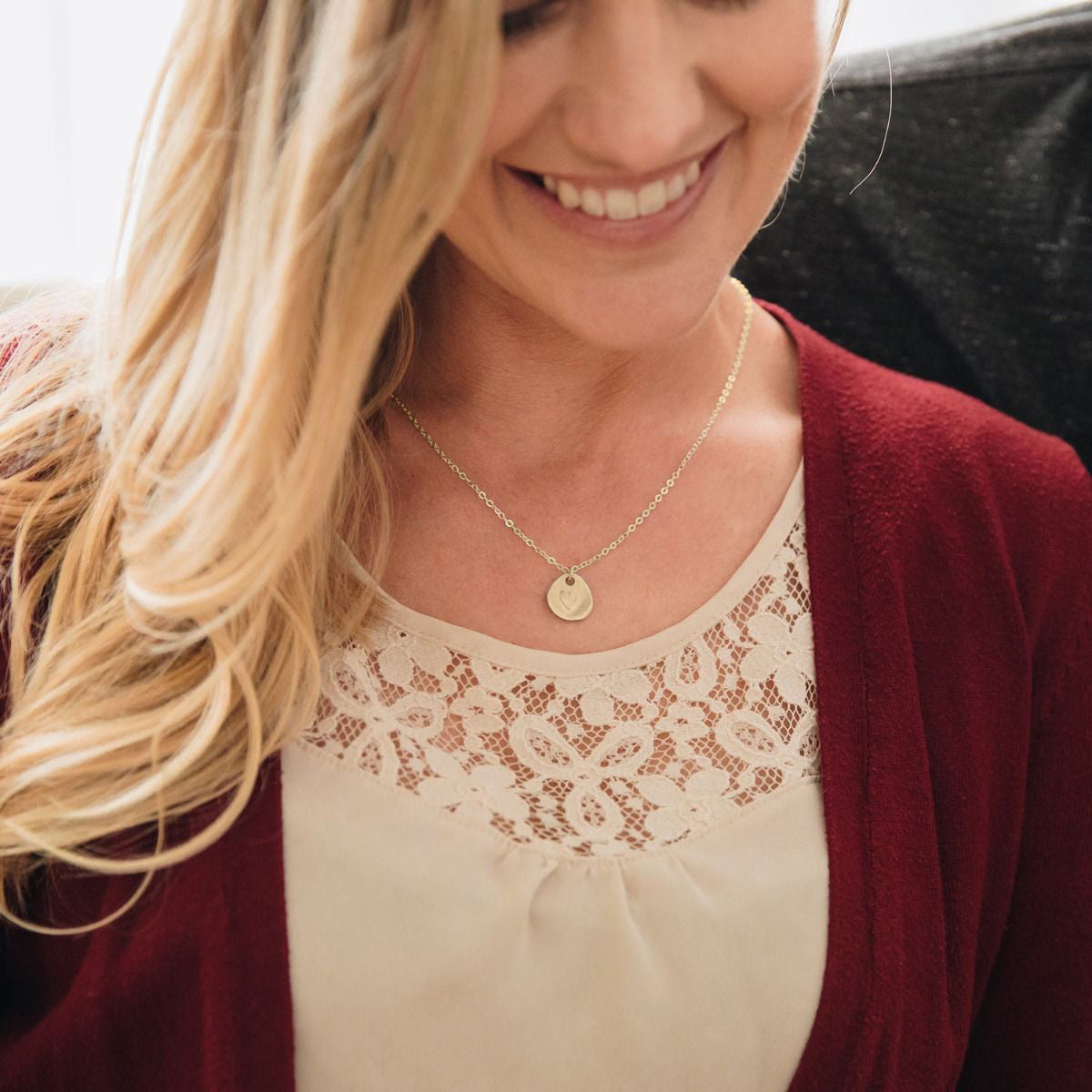 Full of Love Necklace {Gold Vermeil}